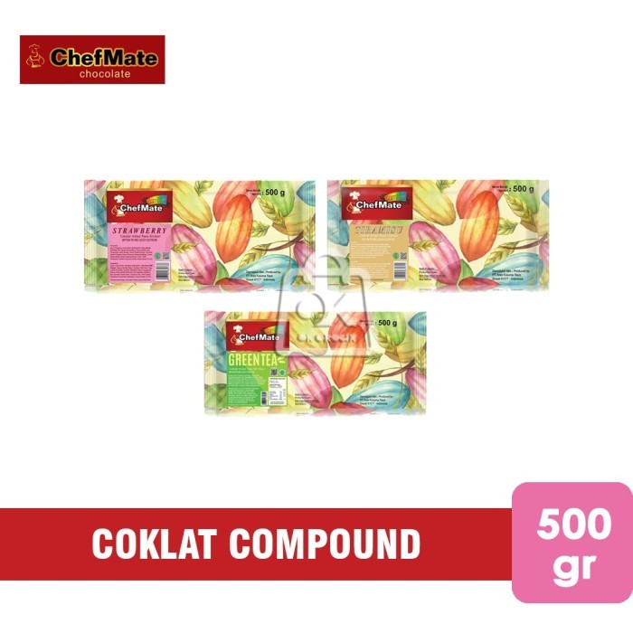 

RB Chefmate Coklat Compound Green Tea 500gr