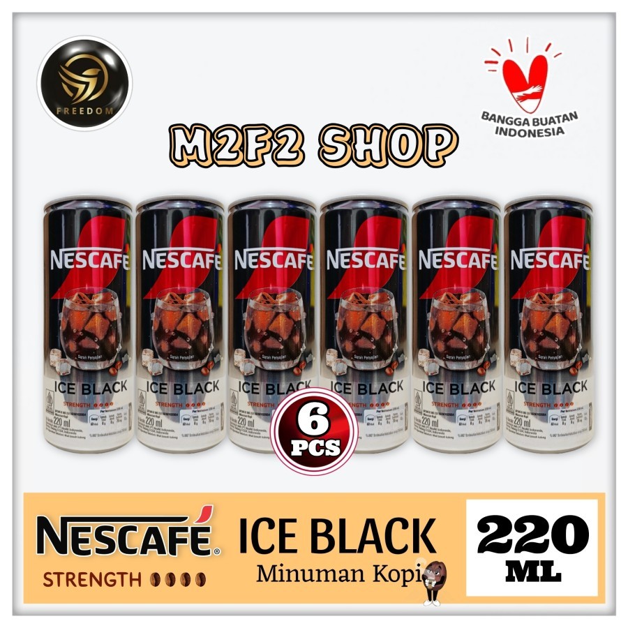 

Kopi Nescafe Ala Cafe Ice Black Kaleng - 220 ml (Kemasan 6 Pcs)