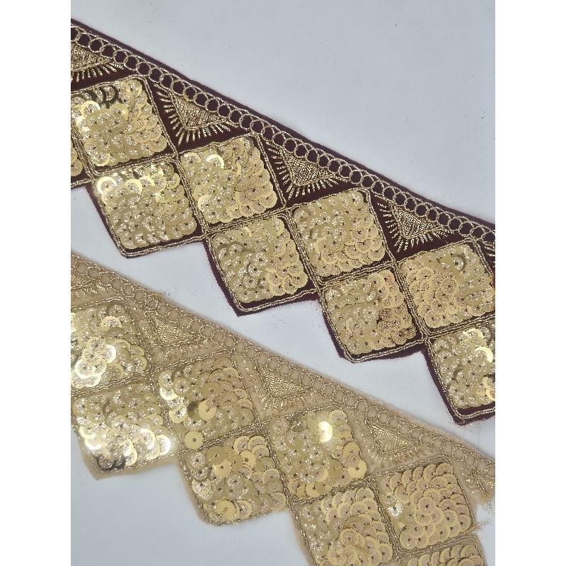 Renda bordir india payet SY0622-235