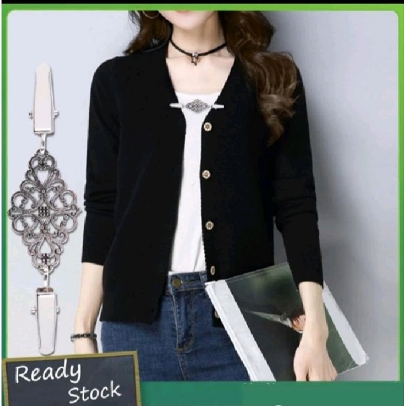 Jepitan klip Untuk Cardigan Sweater syal  Clip Scarf Clip