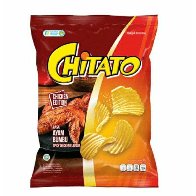 

Chitato rasa ayam bumbu spicy chicken flavour 35g