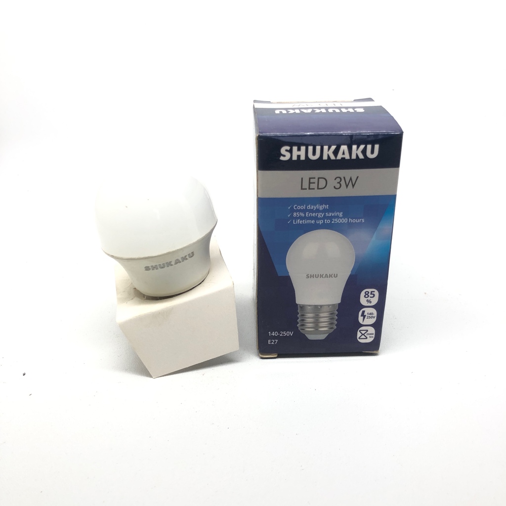 LAMPU LED SHUKAKU 3W E-27