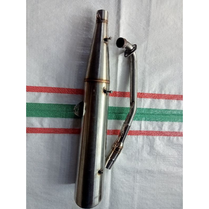 Knalpot standar Racing PNP Supra karisma