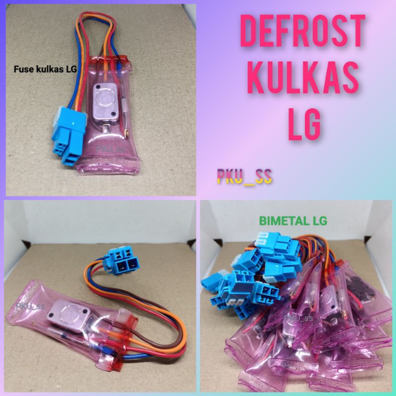 Defrost kulkas LG / Bimetal LG / Fuse kulkas LG