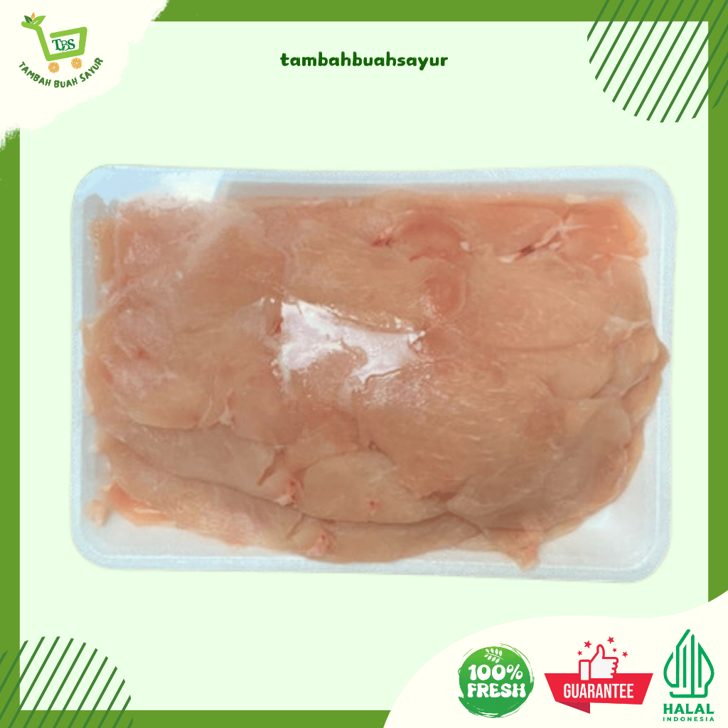 

SLICE DAGING AYAM 500 GR