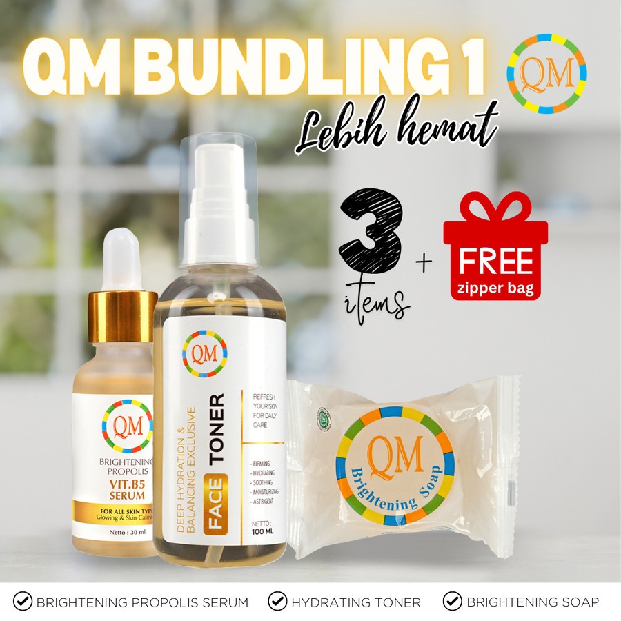 QM Bundling Set 1 FREE ZIPPER BAG