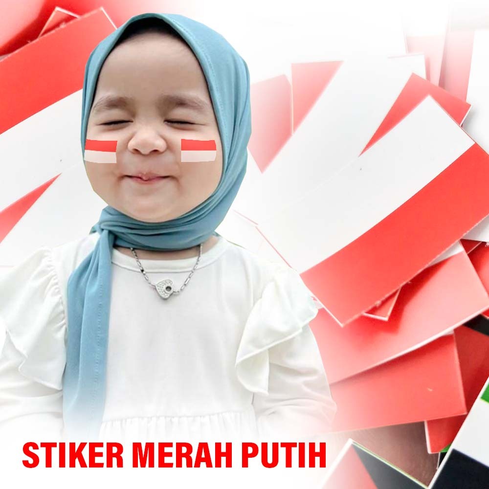 

Stiker Pipi Merah Putih Indonesia ( Minimal order 25pcs ) 17 agustusan