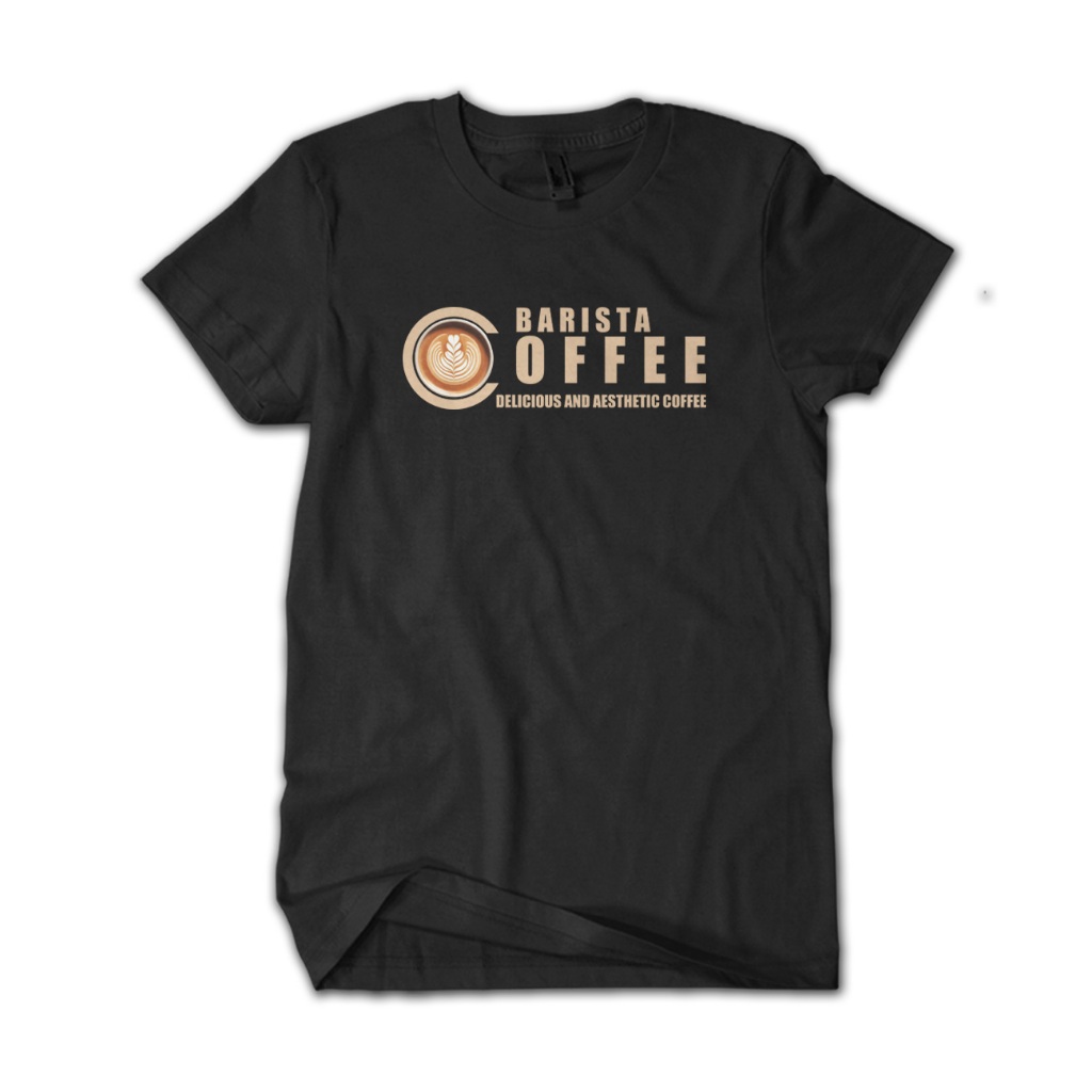 KAOS DISTRO BARISTA COFFEE KOPI KAFE POPULER TERLARIS NIDARSTORE