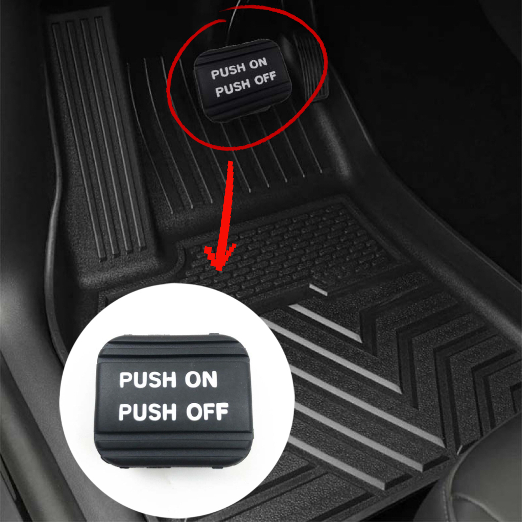 Karet Pedal Rem Tangan Injak Penutup Pedal Rem Cover Pedal Mobil Untuk Honda Crv /Odyssey/Acura