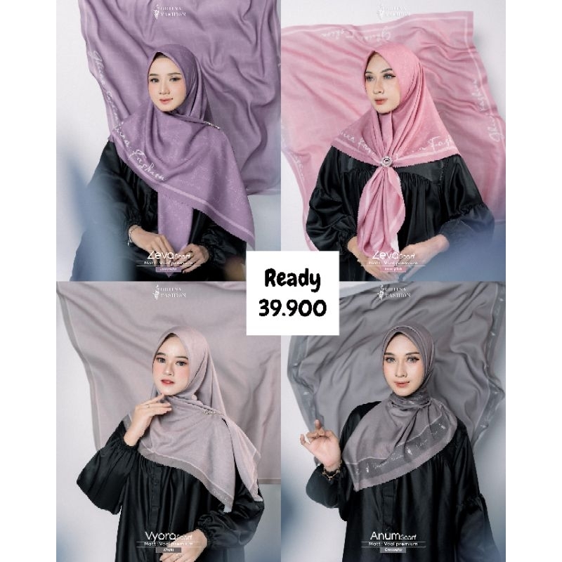 ZEFA SCARF/VYORA SCARF/ANUM SCARF/SCARF GHIINA FASHION/SEGIEMPAT GHIINA/ GHIINA FASHION