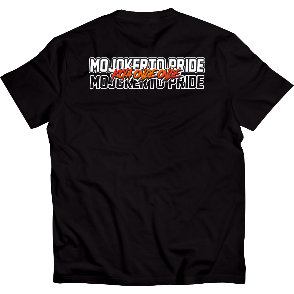 Kaos Mojokerto Pride Tshirt Mojokerto Kota Onde Onde  Printing DTF Premium 100% Cotton combed
