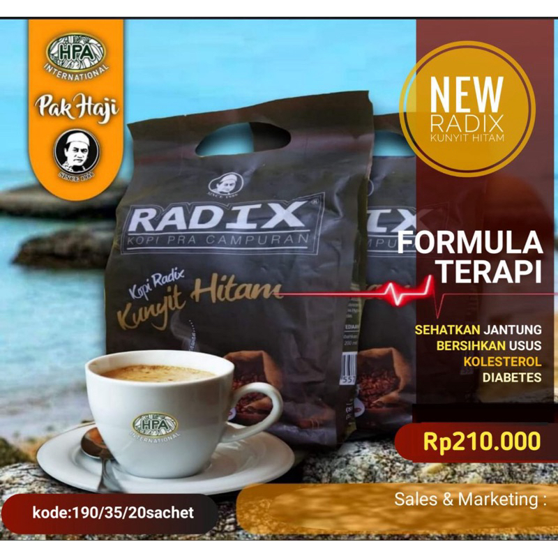 

RADIX kunyit hitam (PA HAJI) HPA