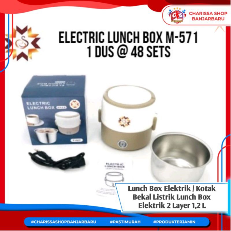 Lunch Box Elektrik / Kotak Bekal Listrik Lunch Box Elektrik 2 Layer 1,2 L