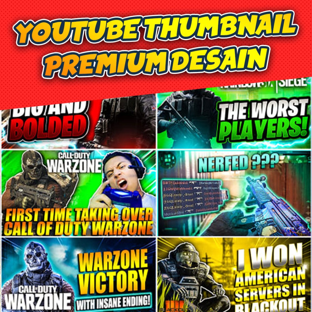 YOUTUBE THUMBNAIL DESAIN