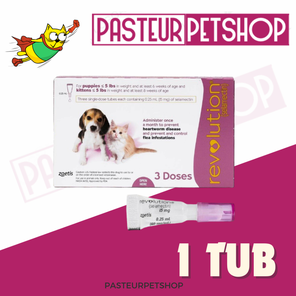 Revolution Puppy Kitten - Obat Tetes Kutu Anjing Kucing
