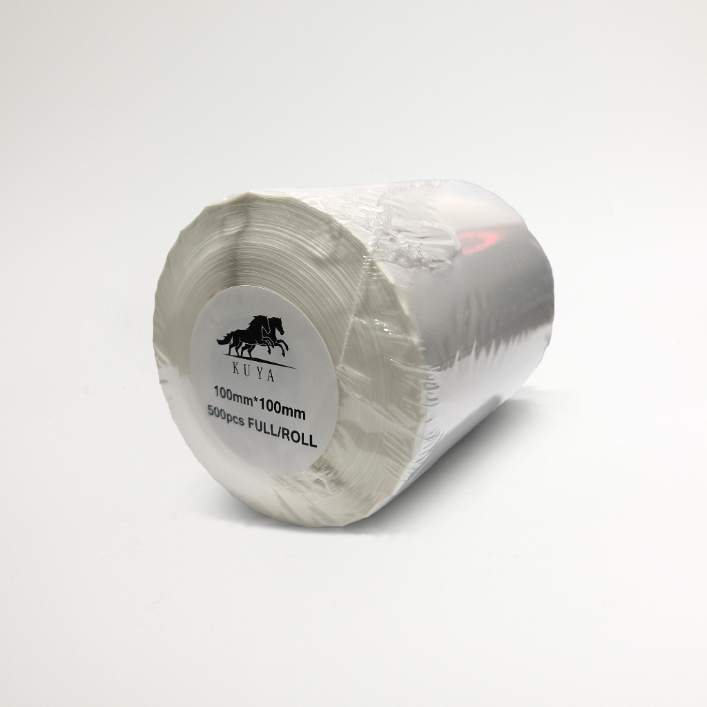 

Label Sticekr Thermal (ROLL) 10*10cm-label Resi Thermal 100*100mm isi 500 Direct Berkualitas