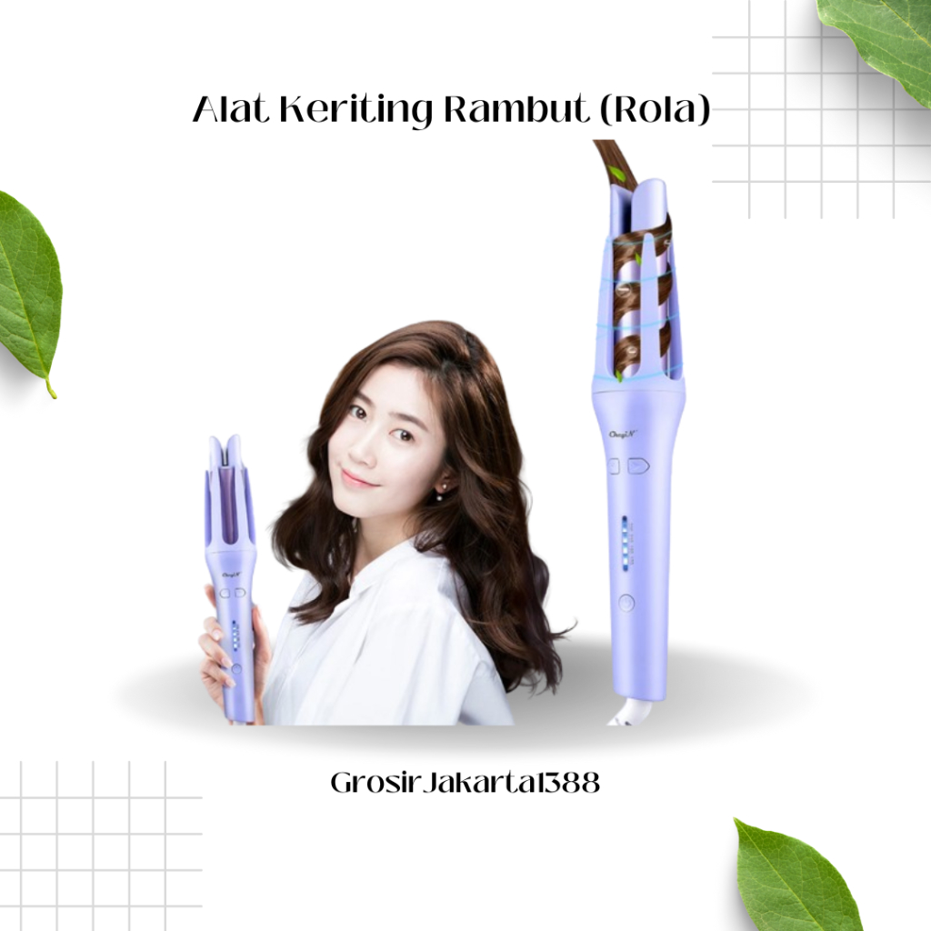 Alat Catokan Rambut Keriting Catokan Curly / Catokan Rambut Keriting / Catokan Rambut Stayling Murah