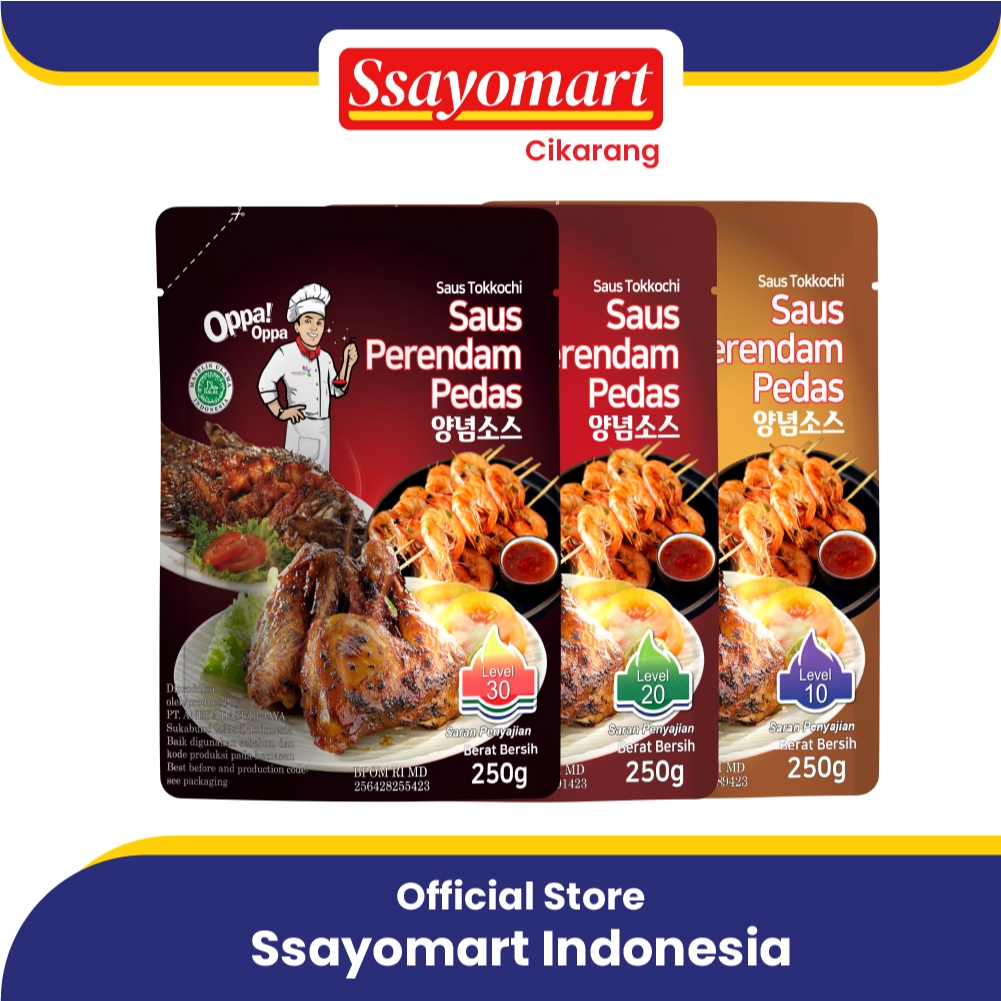 

Saus Perendam Pedas Tokkochi Saus Buldak Pedas 250g Oppa-Oppa