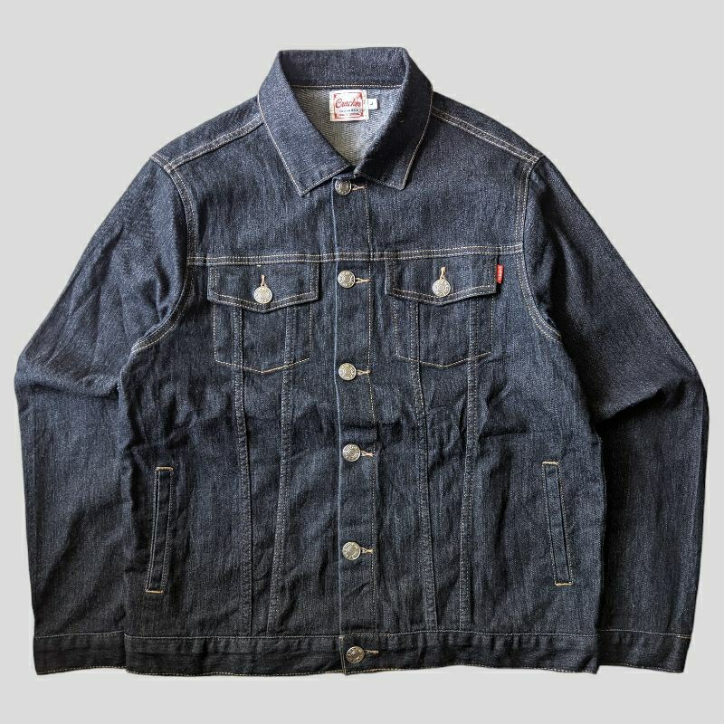 Jaket Trucker Denim Cracker