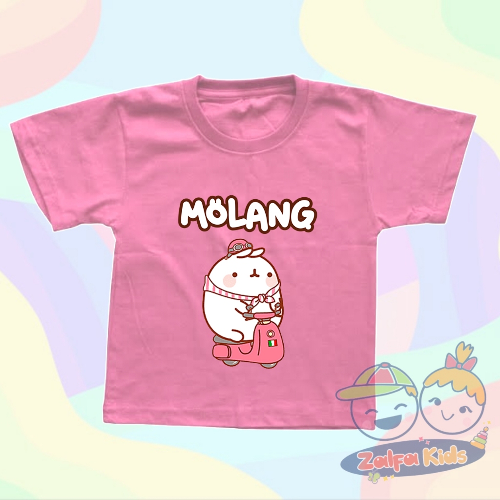 KAOS ANAK BAJU ANAK MOLANG SCOOTERS