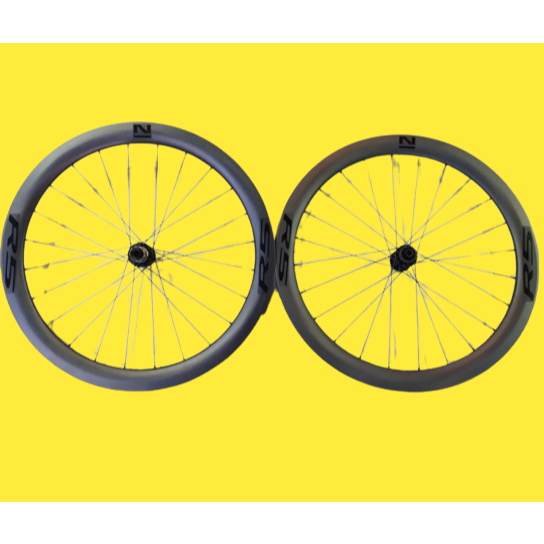 Wheelset Sepeda 700c Novatec R5 Carbon Disc Original Wheelset Roadbike
