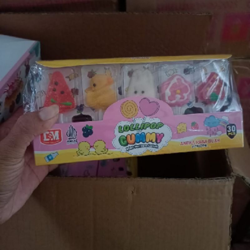 

Permen Karakter/Lolipop Gummy