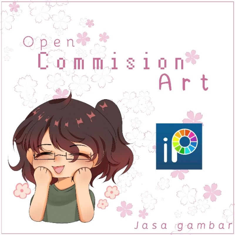[OPEN] Jasa Gambar Digital/Commission Art (Anime, Chibi, Karakter) - Terima Pesanan Kustom, Cocok un