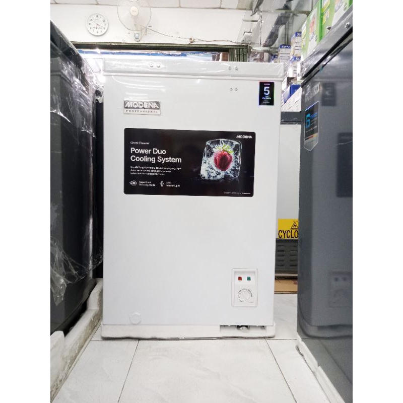 CHEST FREEZER MODENA MD 0110 MLWH ( 100 LITER )