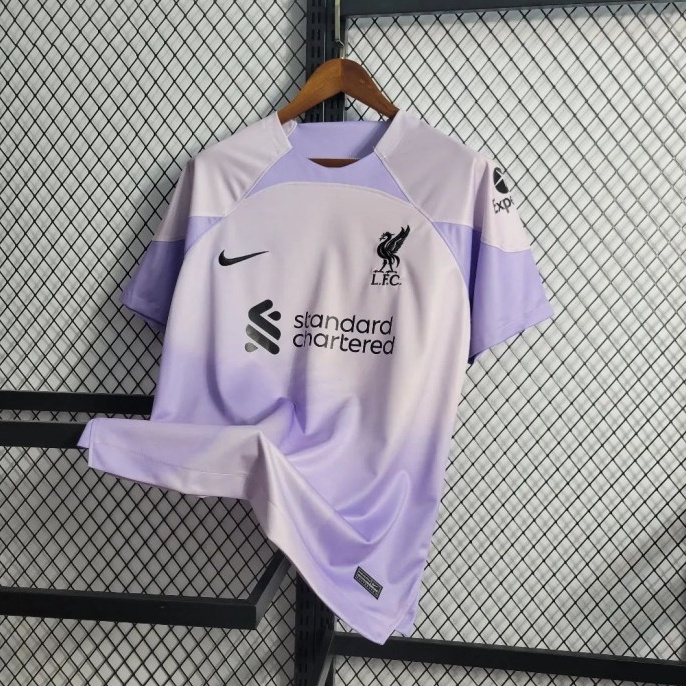 TERUPDATE BAJU BOLA JERSEY LIVERPOOLL GK UNGU 222 223 JERSEY BOLA FUTSAL JERSEY KIPER LIVERPOOL UNGU