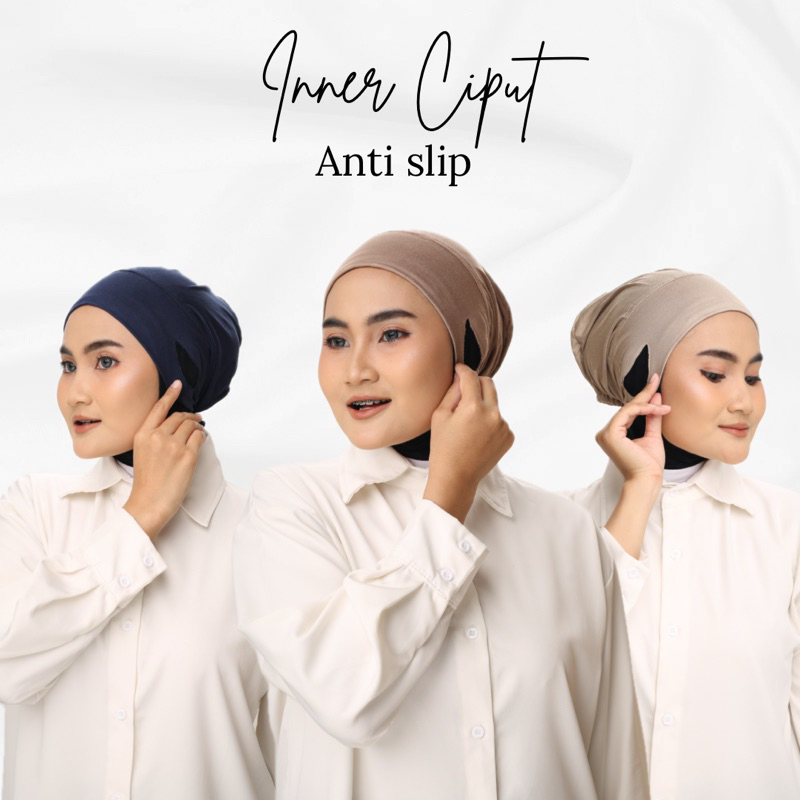 Inner Ciput Anti Slip | Ciput Anti Budeg | Ciput Kaos