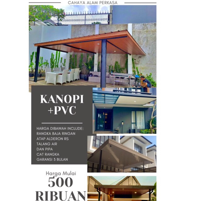 Kanopi Alderon Plafon Pvc