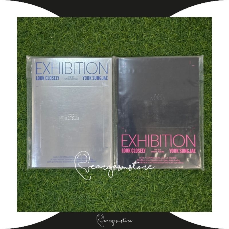 YOOK SUNGJAE (BTOB) - EXHIBITION : LOOK CLOSELY (PHOTOBOOK ALBUM) (EVERLINE)