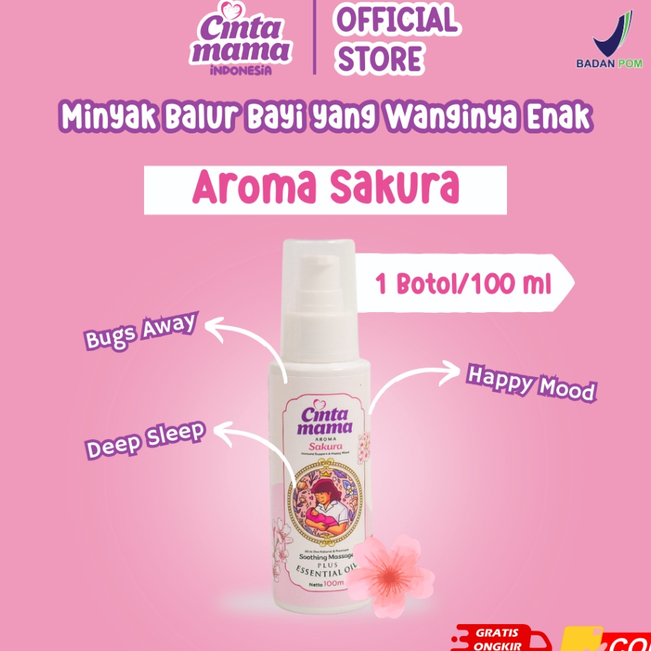 

FG2 Cinta Mama Minyak Telon Untuk Bayi 1 ML