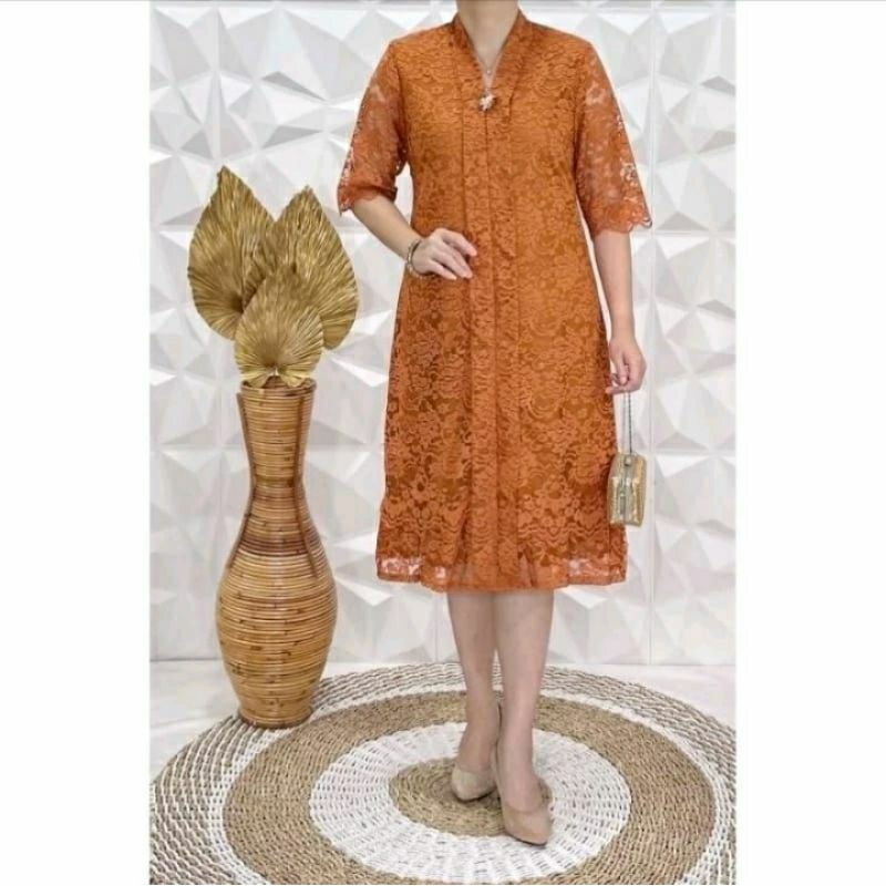DRES KARTINI MODERN,MIDI KEBAYA DRES,DRES KARTINI MODEL TERBARU,KEBAYA MODERN,GAUN ELEGAN