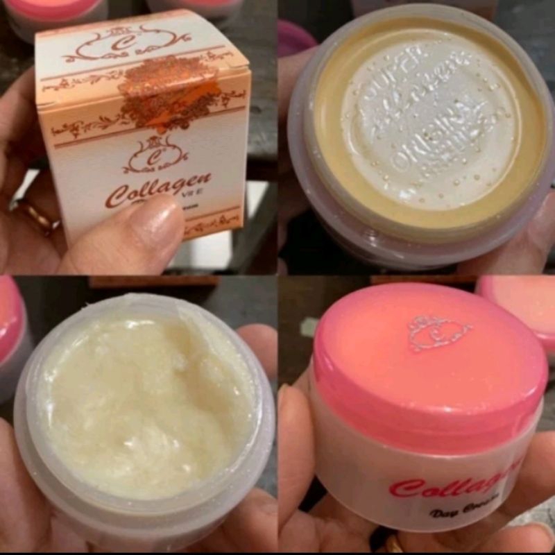 cream collagen siang malam ori