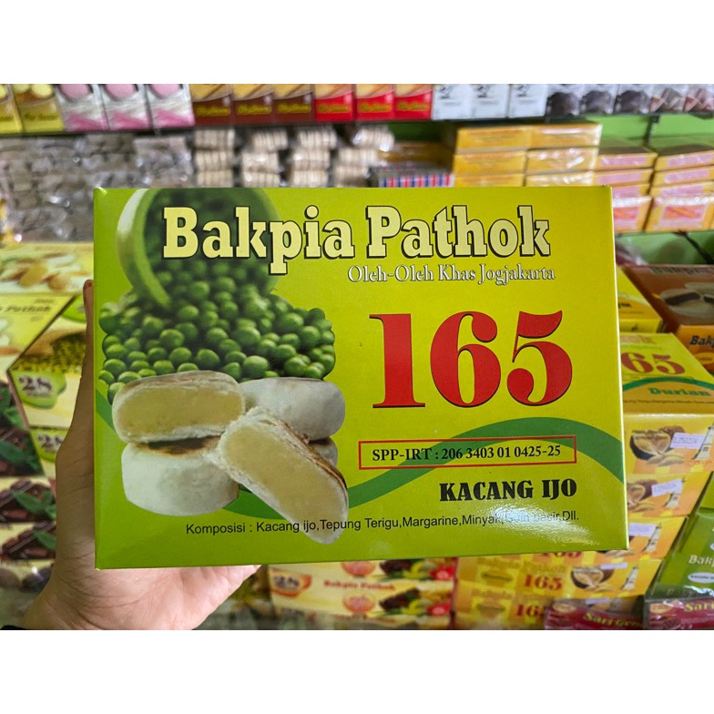 

MURAH BAKPIA PATHOK BASAH 165 KACANG IJO KEMASAN VAKUM ISI 2 BIJI