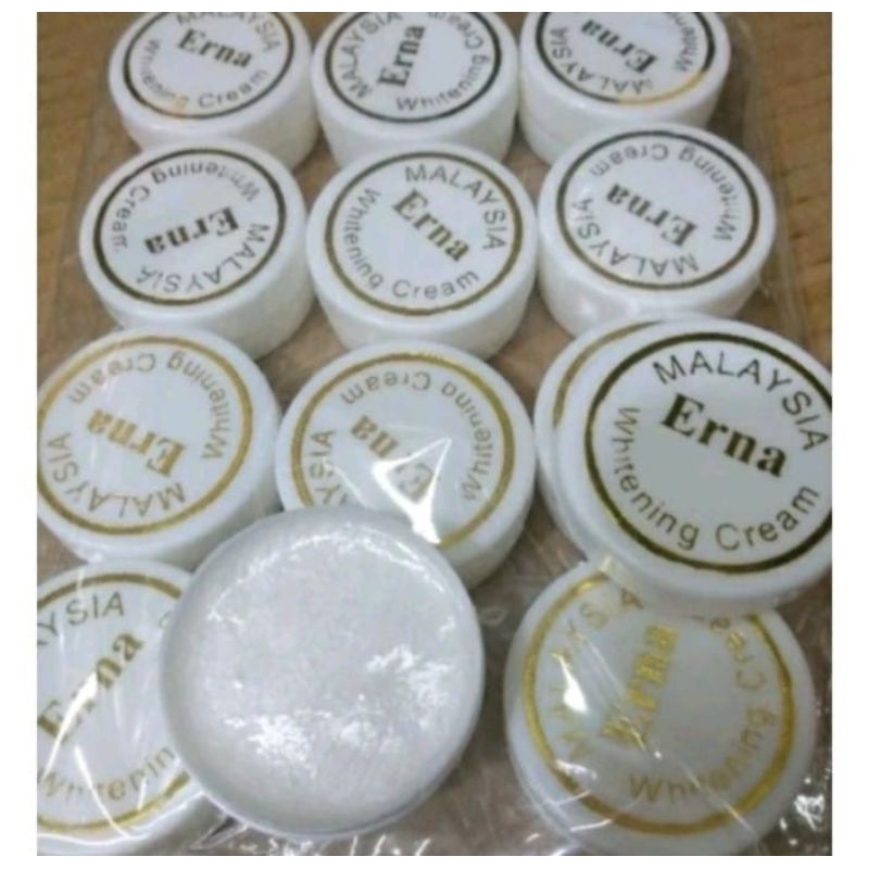 COD 1 Lusin [12] bibit Erna Campuran hendbody/ Lotion bibit pemutih badan Selusin Bibit Erna origina