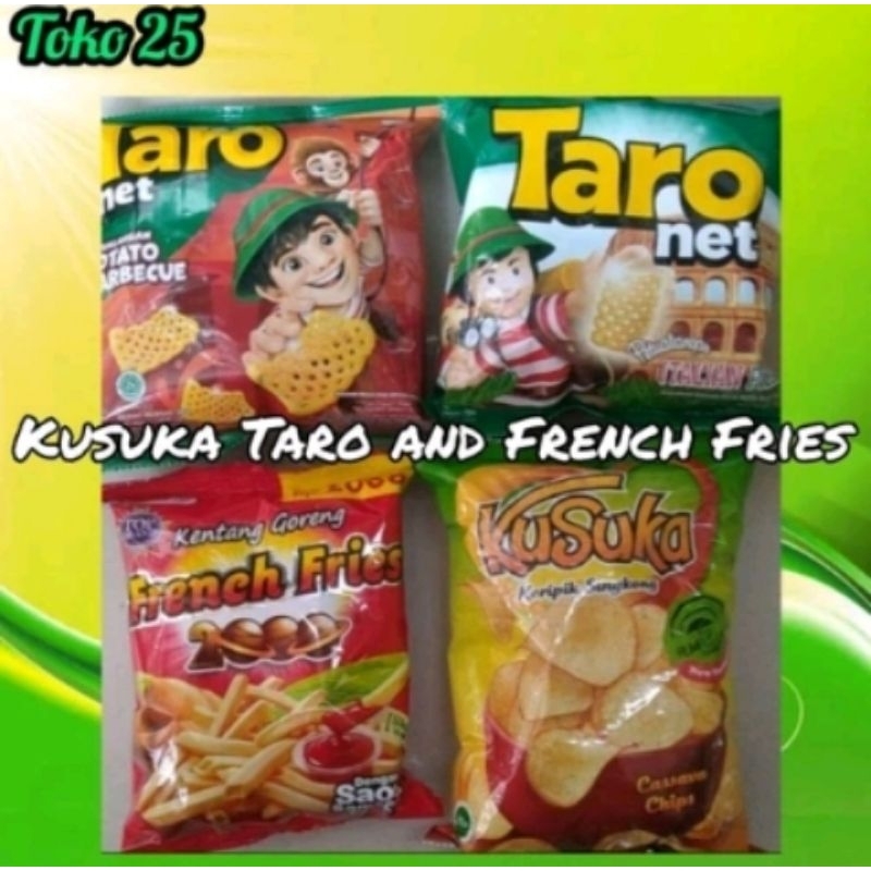 

Chiki Taro / Kusuka and French fries Satuan