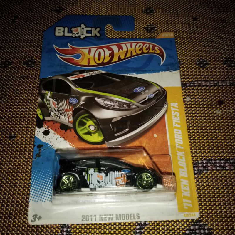 Hot wheels Ford fiesta Ken block hitam hot wheels Ken block black hot wheels Ford fiesta
