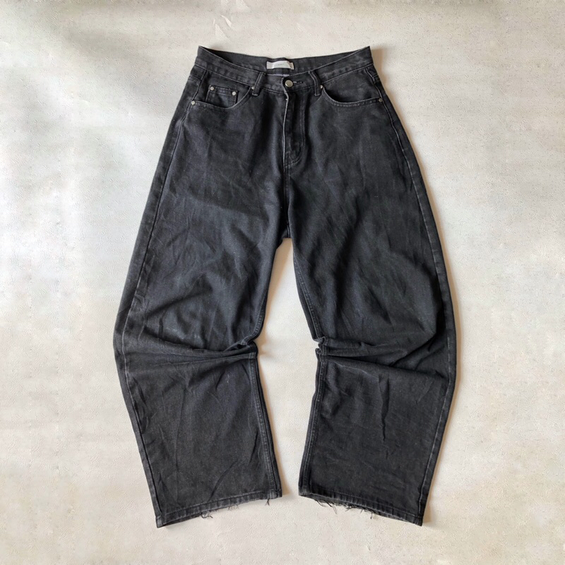 Baggy Black Jeans Black