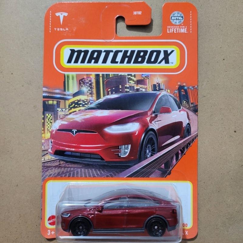 MATCHBOX TESLA MODEL X / TESLA [ RED ]