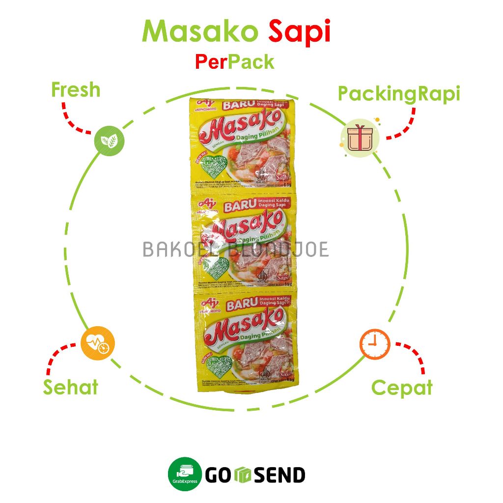 

Masako Royco Bumbu Kaldu Penyedap Kemasan Sapi Ayam