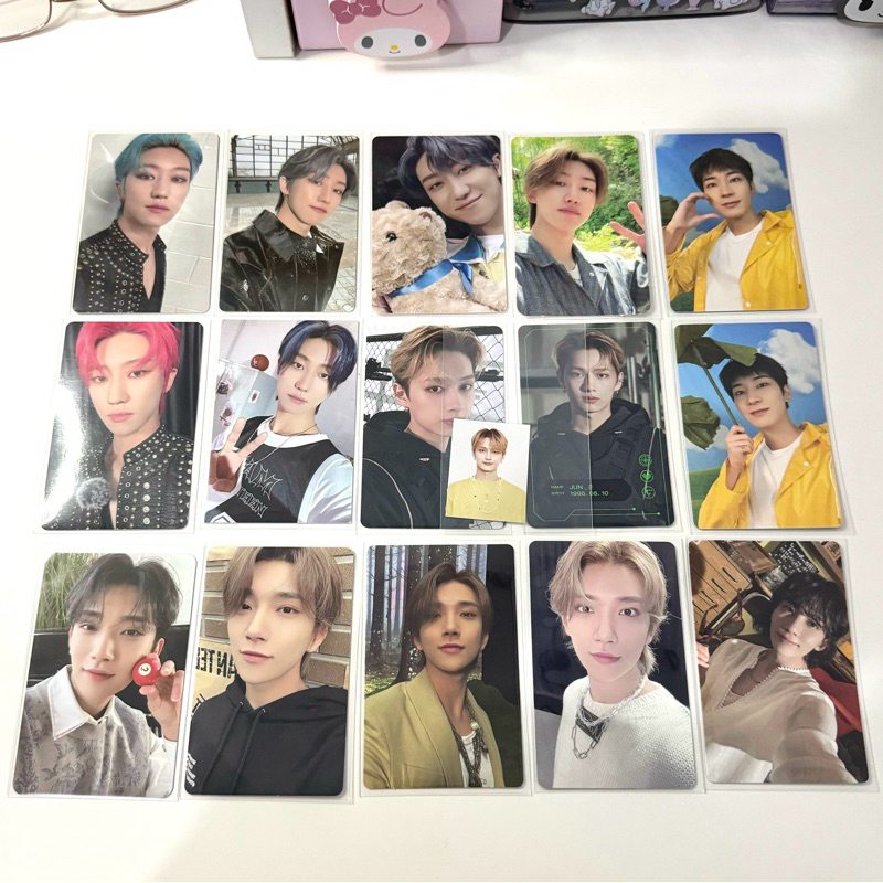 [BACA DESKRIPSI] pc photocard svt seventeen the8 minghao joshua wonwoo jun jeonghan (tvod vod tourin