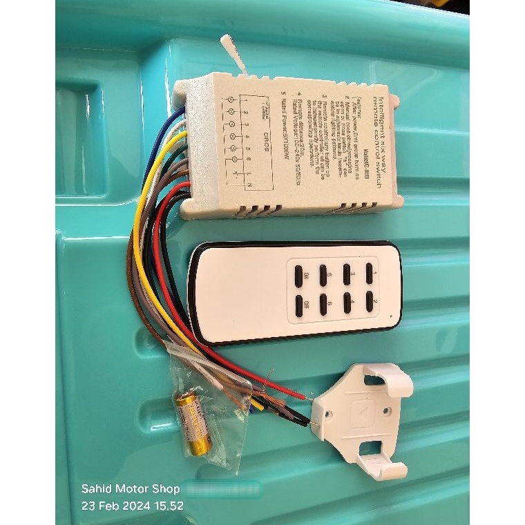 KODE T26F remote control lampu wireless 22v bisa untuk kipas angin saklar pompa air tanpa kabel 1cha