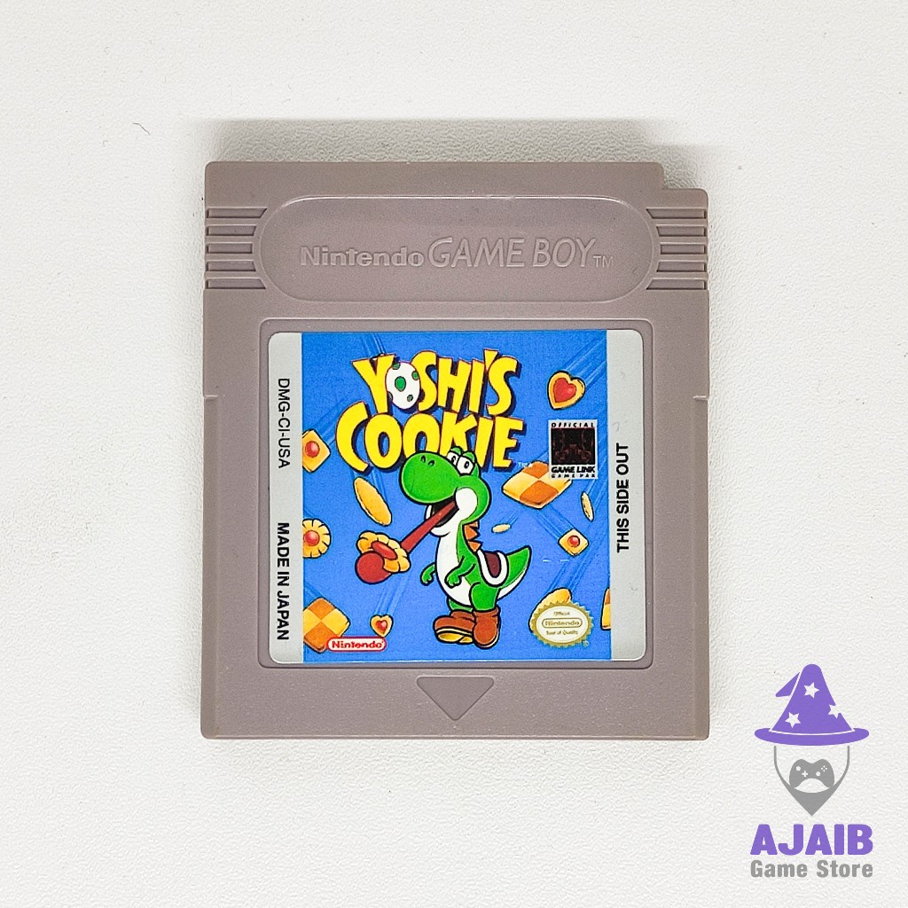 Yoshi's Cookie Yoshi GameBoy DMG GB Game