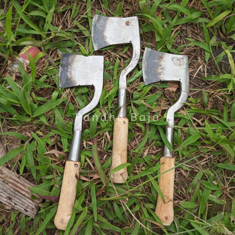 Kapak Baja Asli Kapak Pemotong Kayu Kapak Potong Tulang Daging Asli Baja