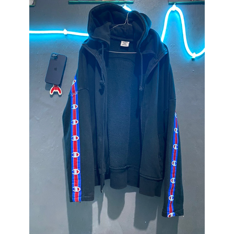 vetements x champion zipper hoodie SS 17 (homme) edition