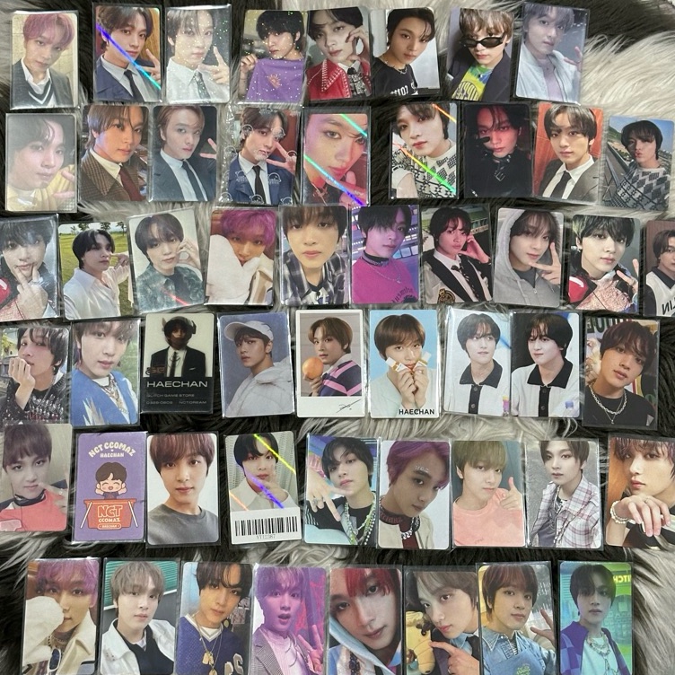 Photocard PC Official Haechan NCT Dream 127 Universe Nature Republic Pink Christmas Favorite Season 