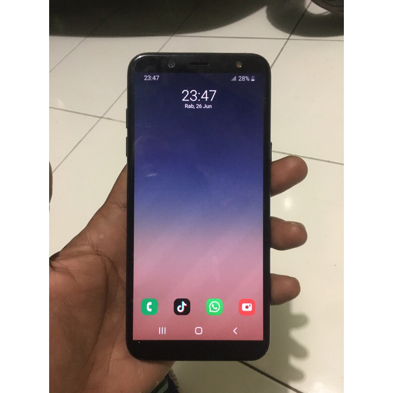 LCD samsung A6 ori copotan