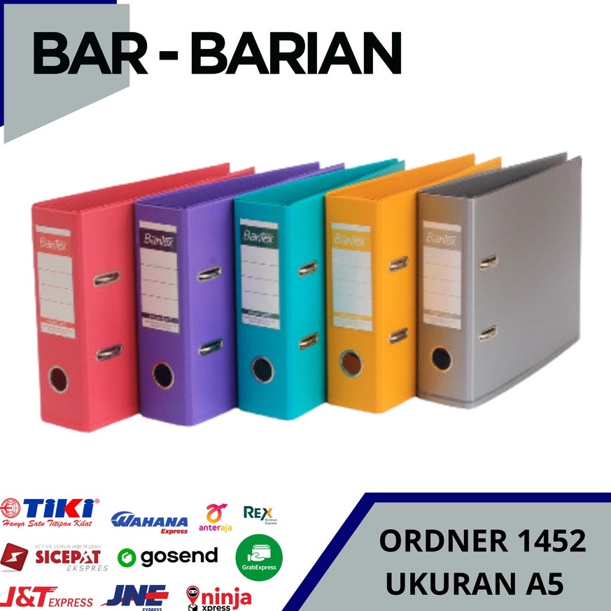 

KODE R54H ORDNER BANTEX KWITANSI A5 1452 ODNER BANTEX KWITANSI 1452 7CM